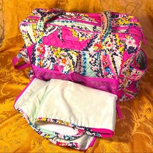 Vera Bradley Floral Diaper Bag